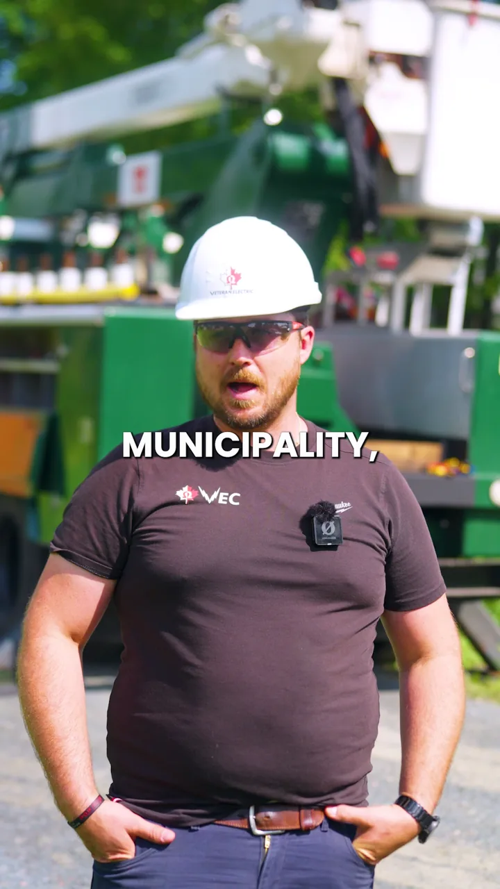 Film still from the Veteran Electric crew production